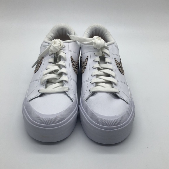 Nike Court Legacy Lift Shoes FD0558 100 White Hemp United - Picture 3 of 5